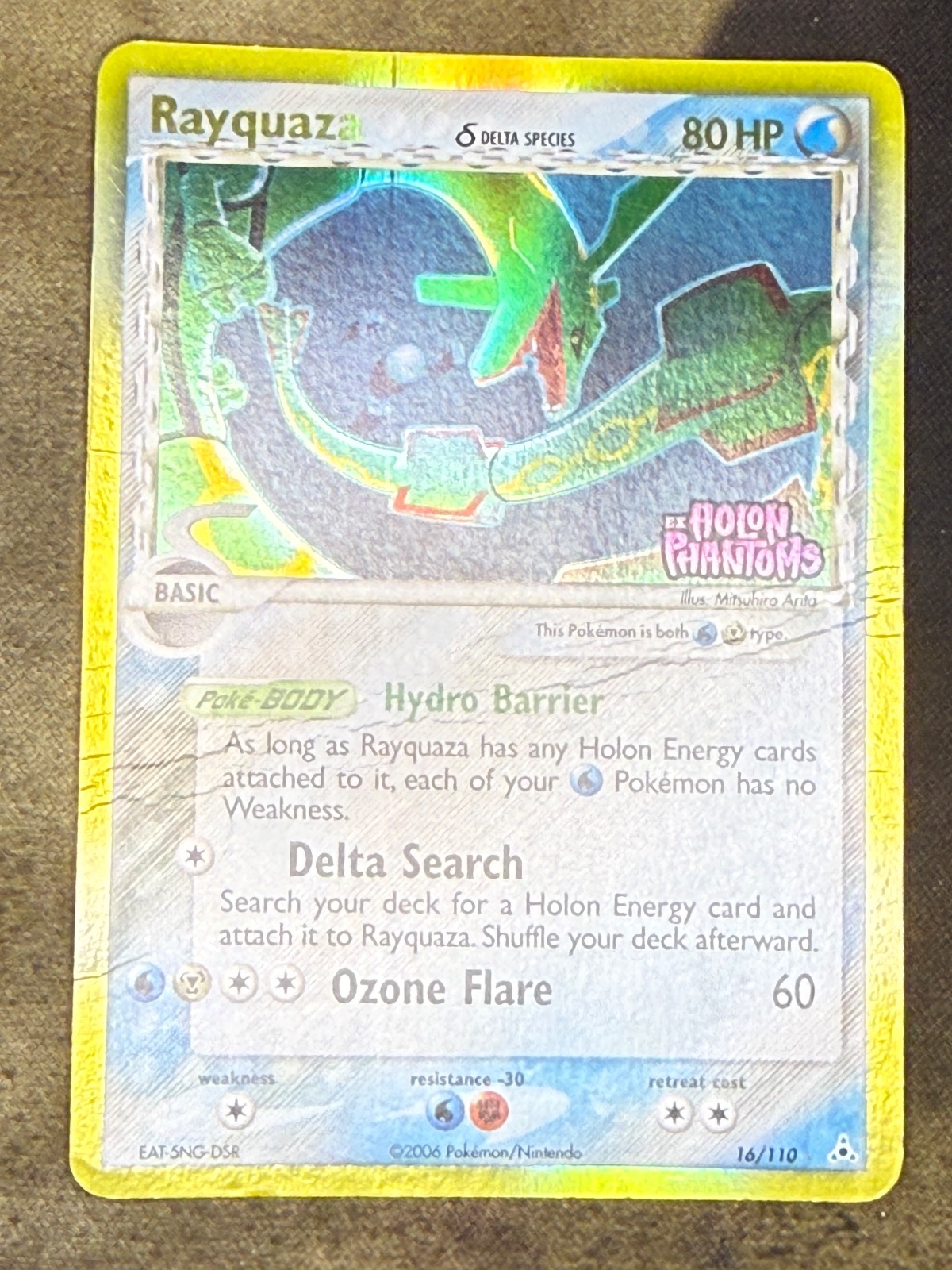 Rayquaza - 016/110 (Delta Species) 16/110 Holon Phantoms