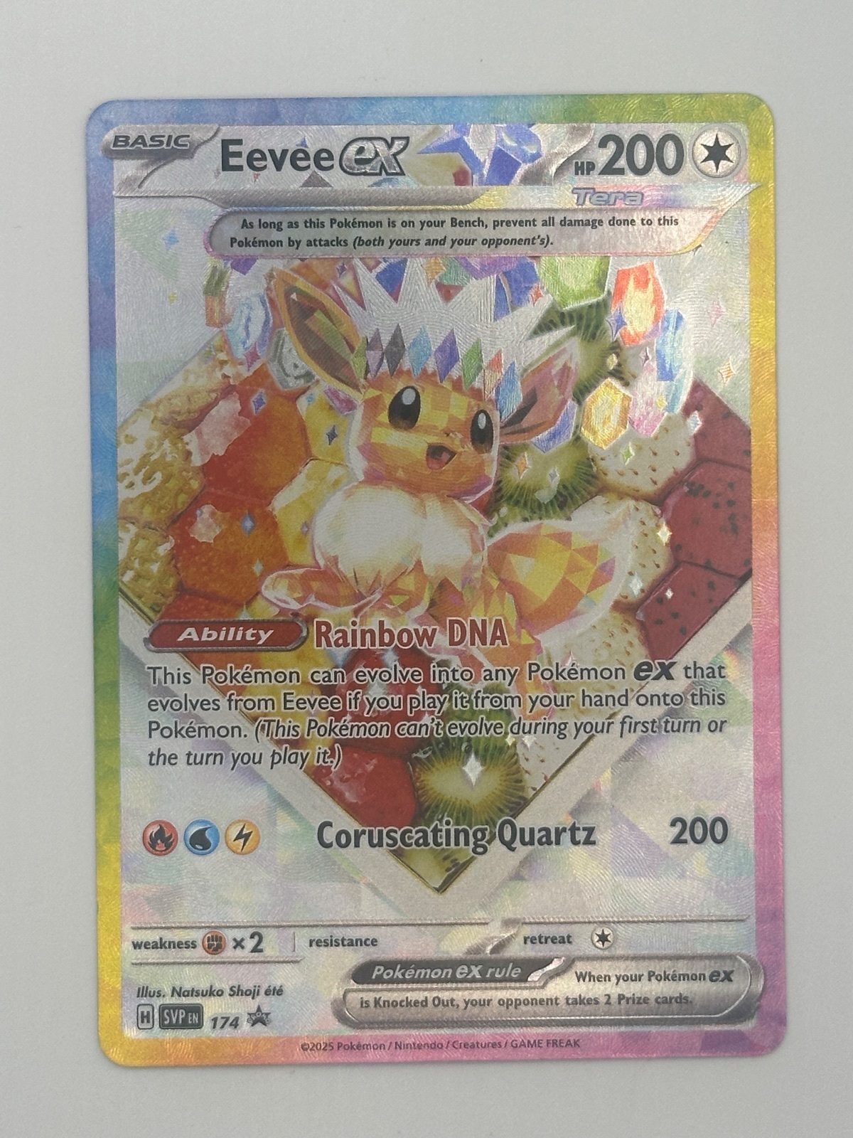 Eevee ex 174 SV: Scarlet & Violet Promo Cards